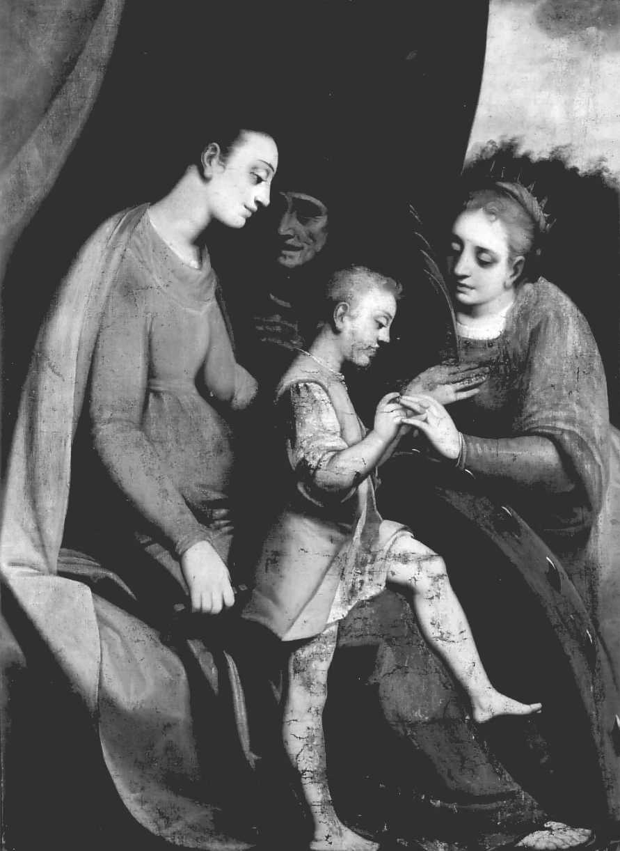 Matrimonio mistico di Santa Caterina da Siena - Galleria Rizzi, Sestri levante, Genova